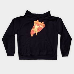 Cat Pepperoni Pizza Kids Hoodie